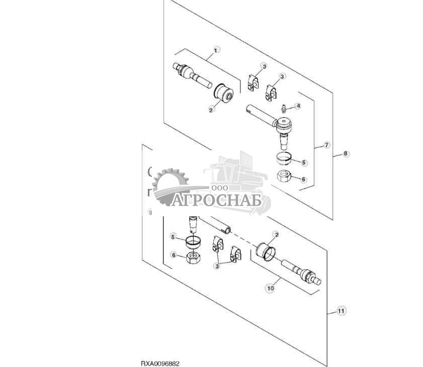 Поперечная рулевая тяга 